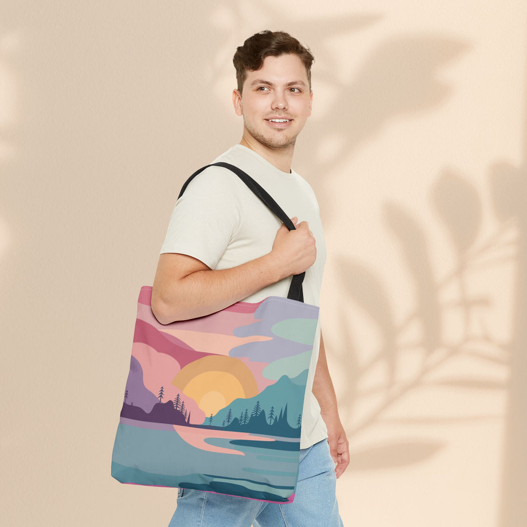 Tote Bag - Pastel Scene