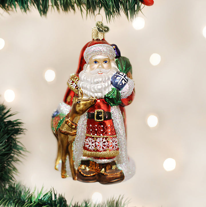 Nordic Santa Claus Christmas Ornament