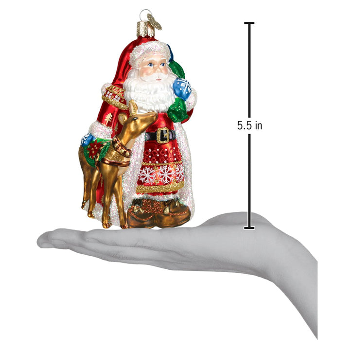 Nordic Santa Claus Christmas Ornament