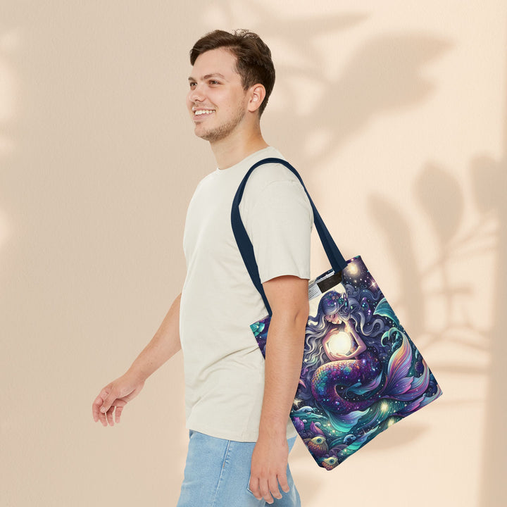 Celestial Mermaid Secret Tote Bag – Stylish Reusable Beach Trip Bag