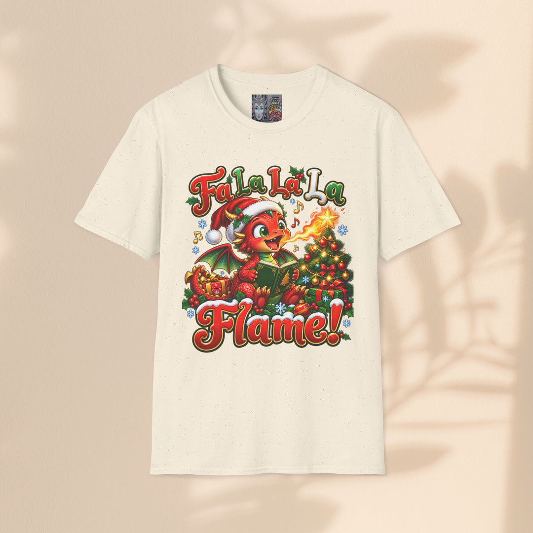 Holiday Dragon T-Shirt – Fa La La La Flame Christmas Tee