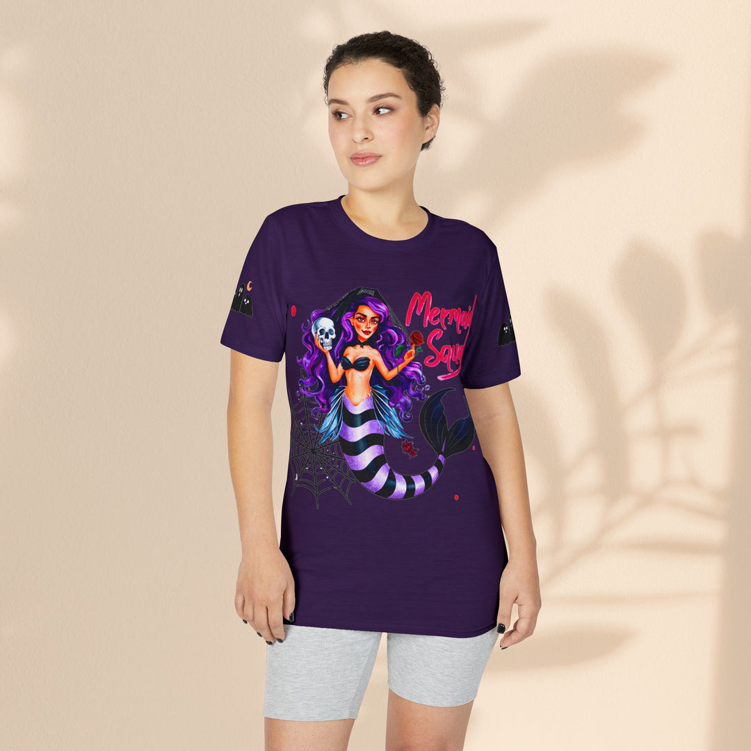 Mermaid Squad Graphic T-Shirt — Halloween Goth Mermaid Tee