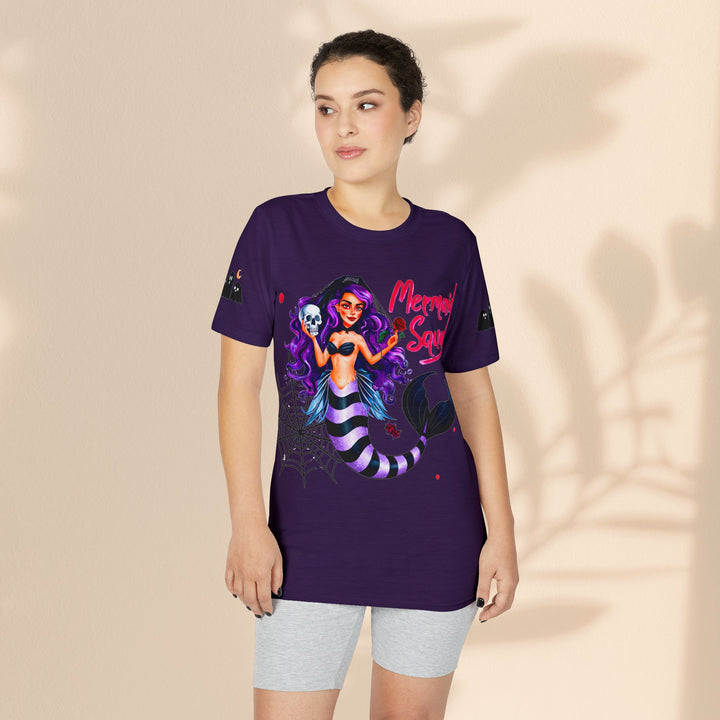 Mermaid Squad Graphic T-Shirt — Halloween Goth Mermaid Tee