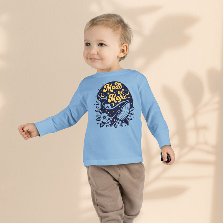 Made of Magic - Toddler Long Sleeve Tee, Kids Clothing
