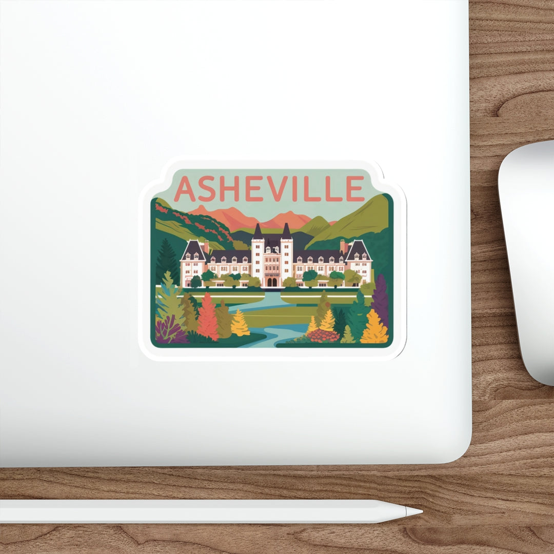 Die-Cut Stickers - Asheville North Carolina