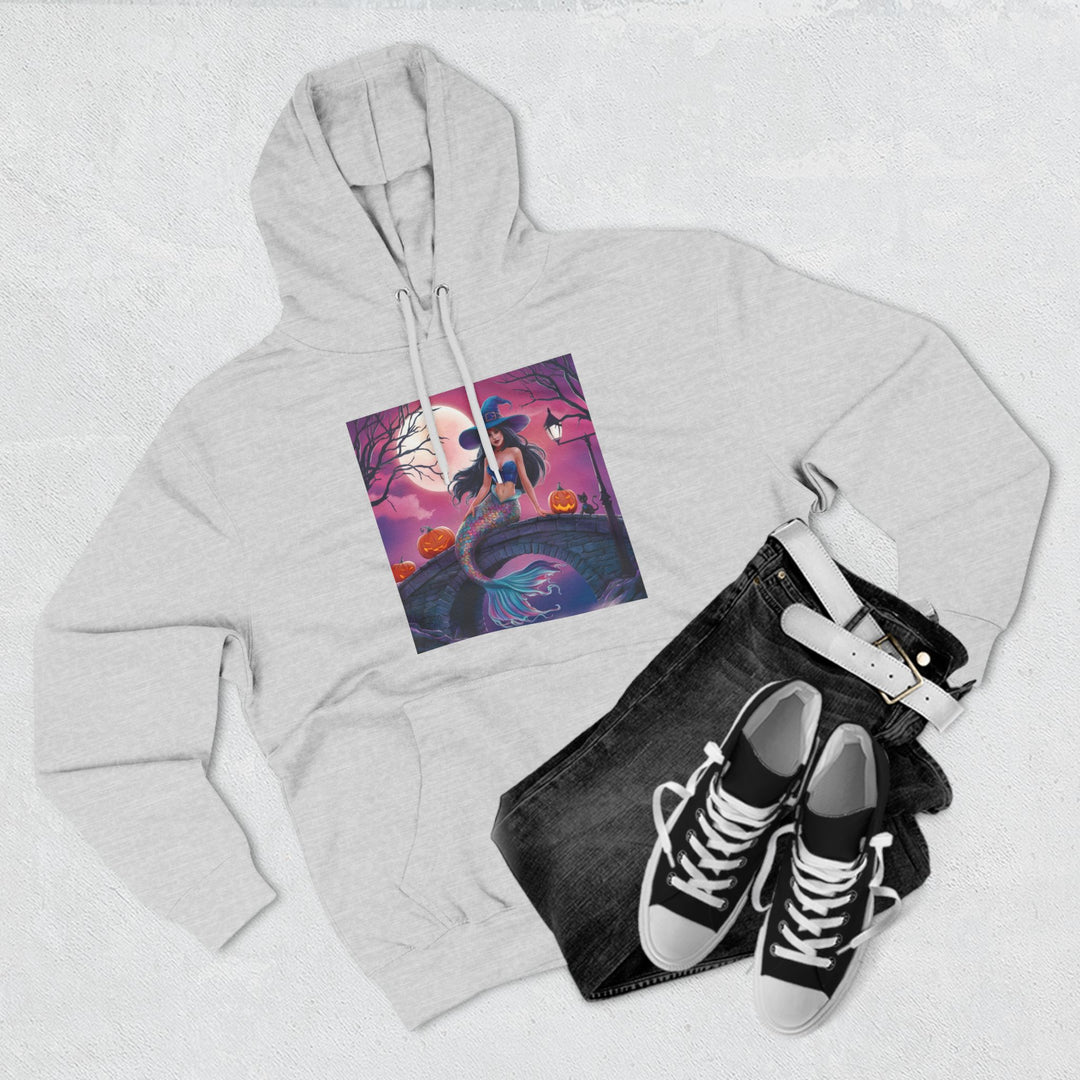 Three-Panel Fleece Hoodie - Witchie Mermaids