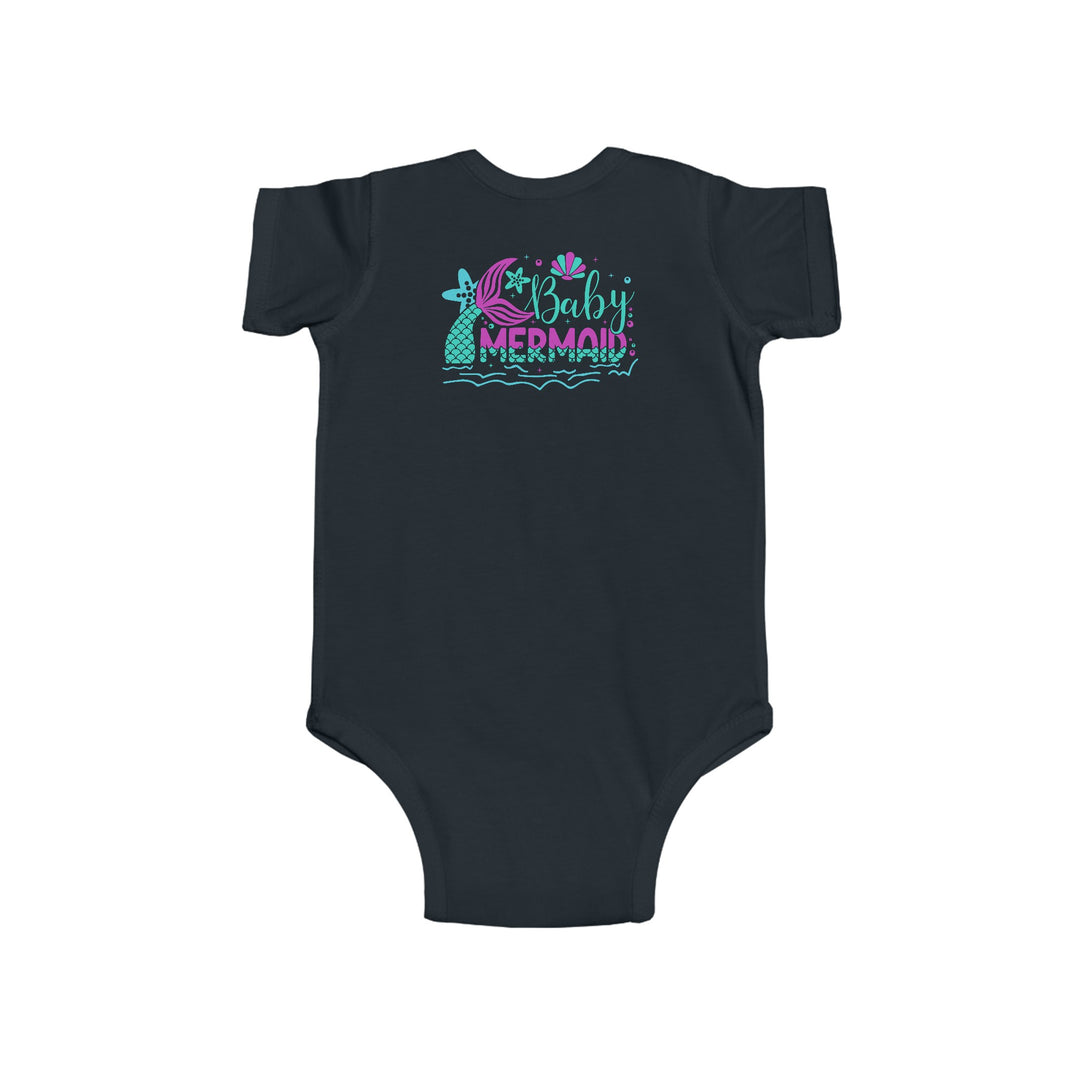 Infant Fine Jersey Bodysuit - Baby Mermaid