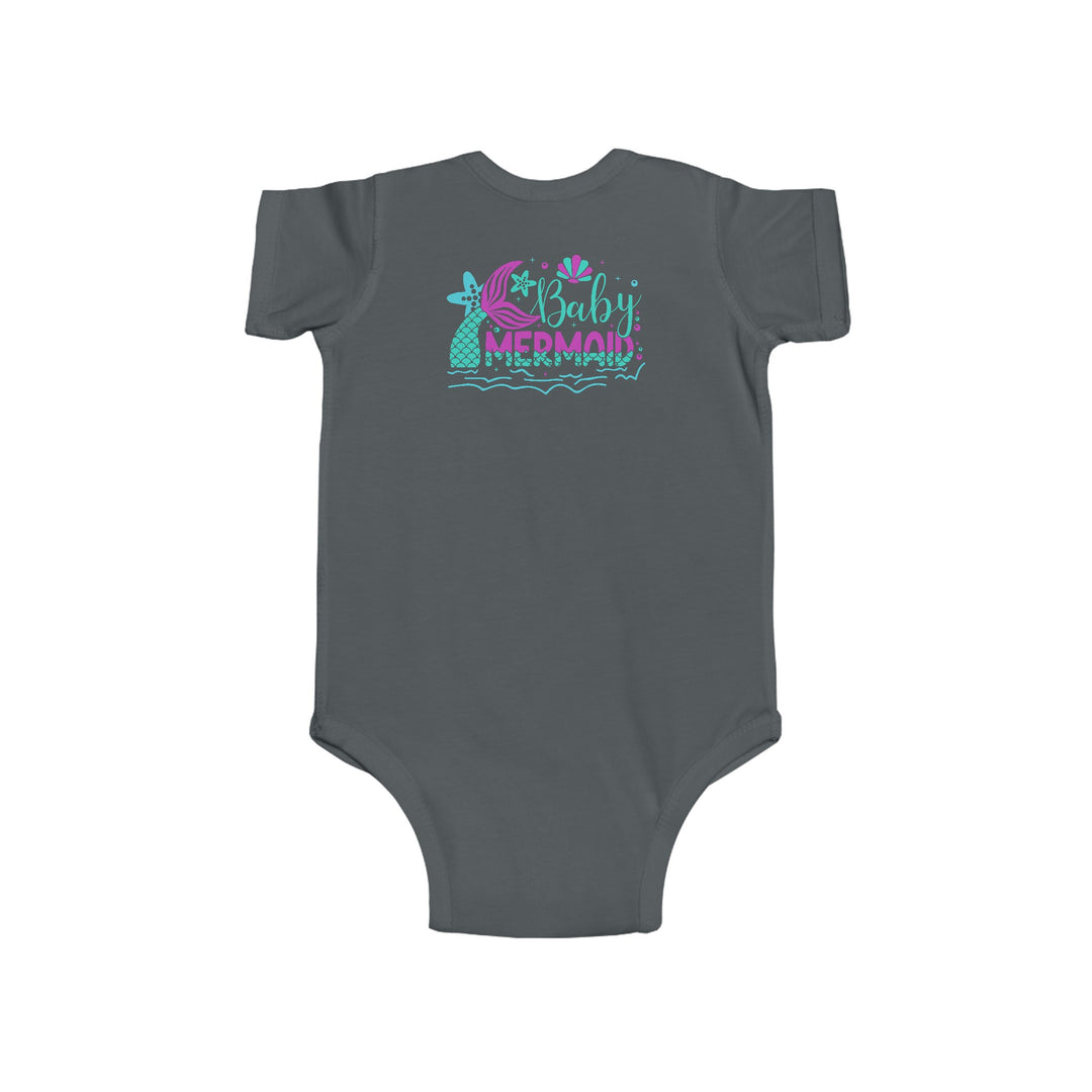 Infant Fine Jersey Bodysuit - Baby Mermaid