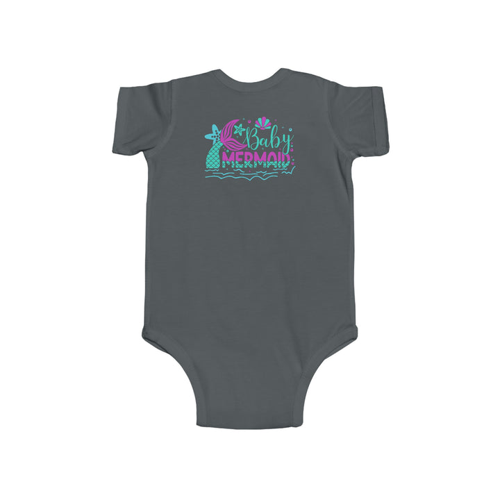 Infant Fine Jersey Bodysuit - Baby Mermaid