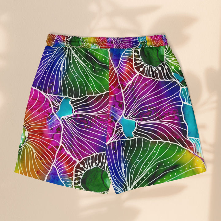 Colorful Vibrant Unisex Swim Shorts - Perfect for Summer Beach Days & Pool Parties