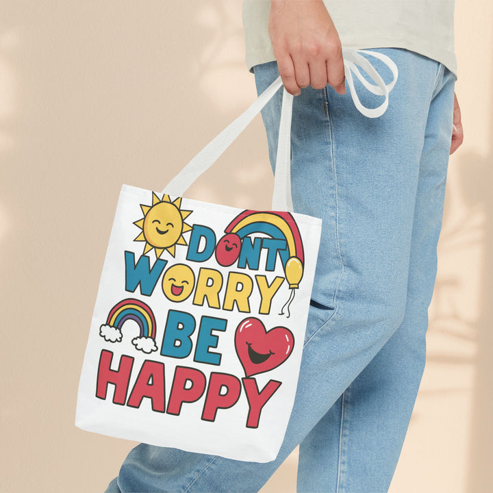 Tote Bag (AOP) - Don't Worry Be Happy