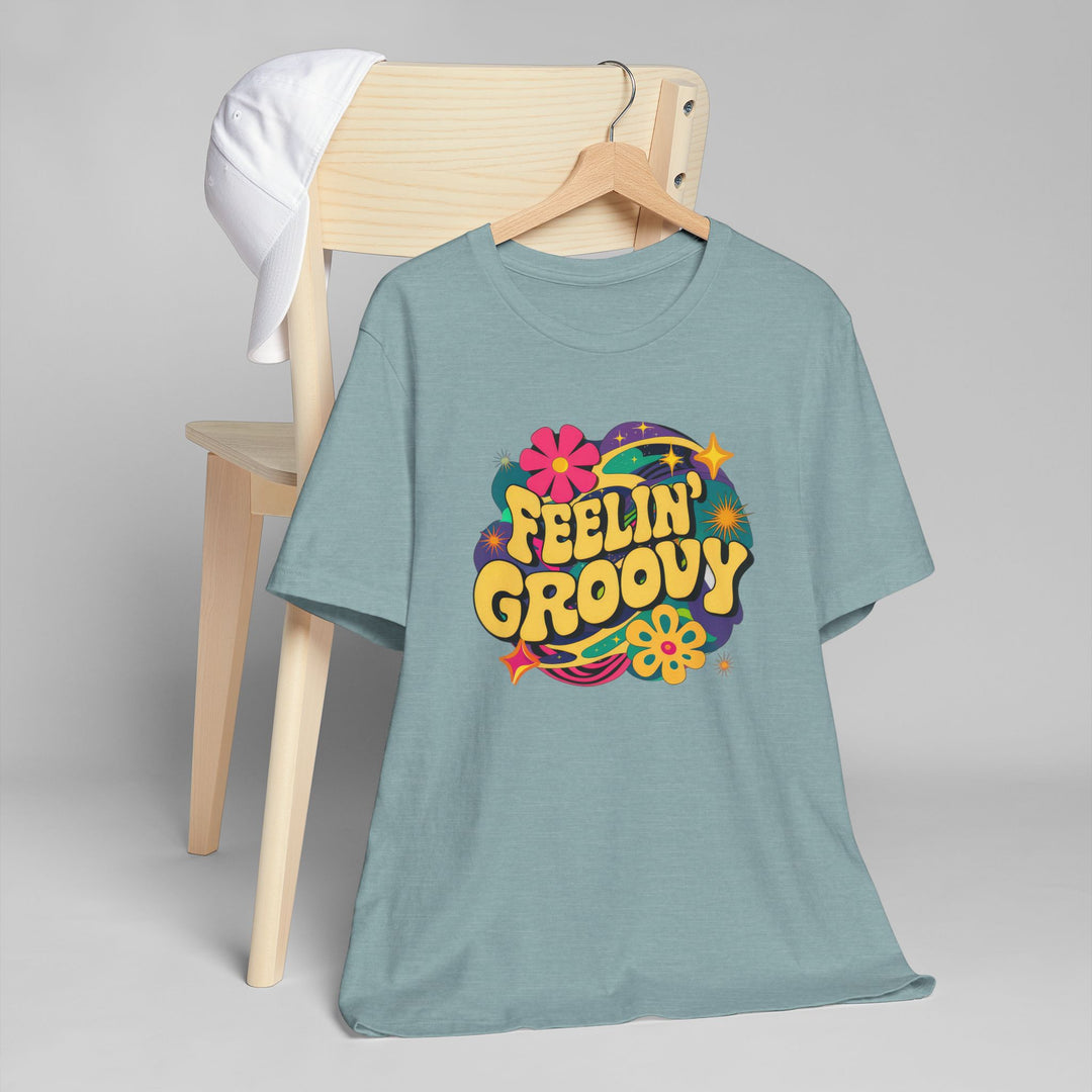 Unisex Jersey T-Shirt - Feeling Groovy