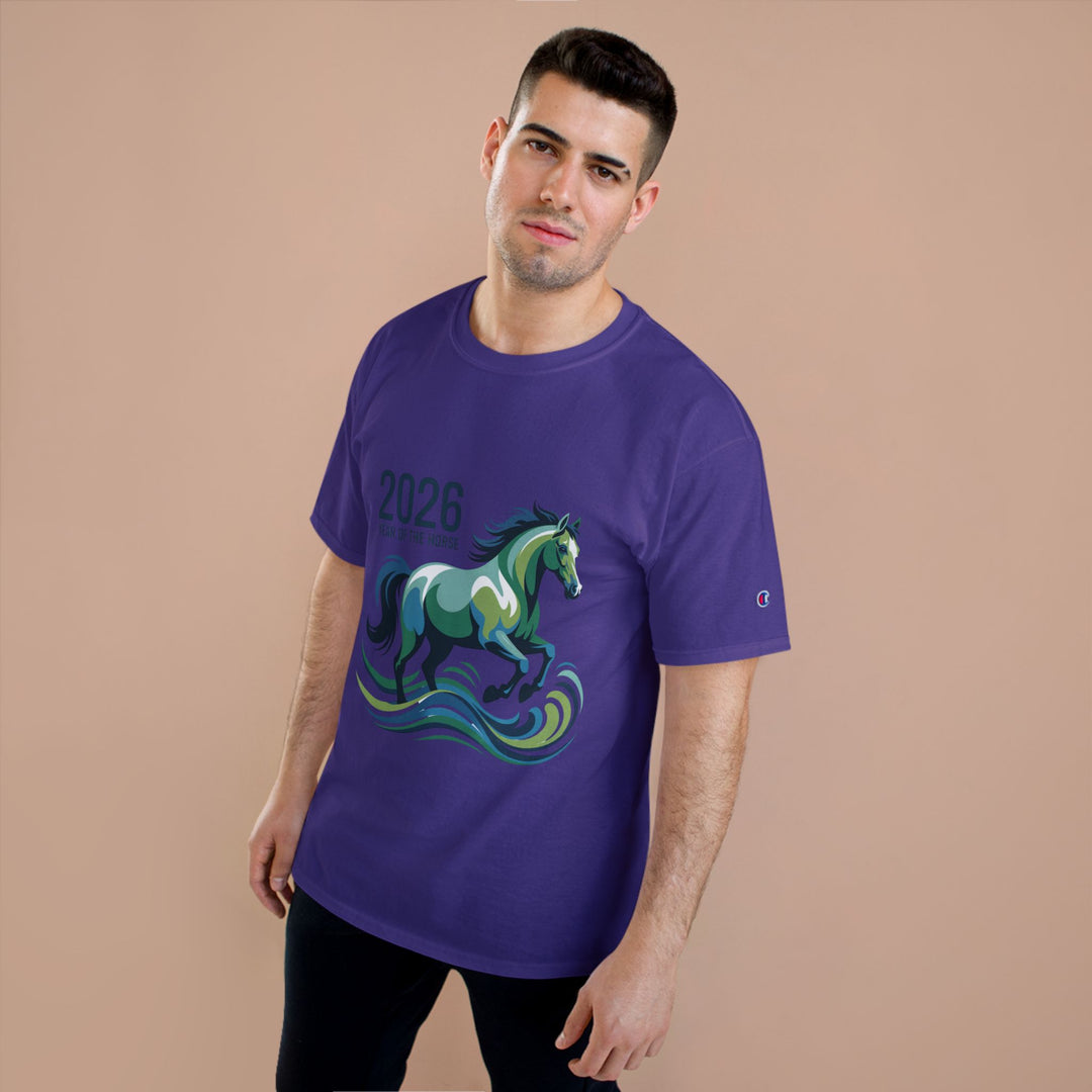 2026 Year of the Horse T-Shirt — Running Horse Graphic