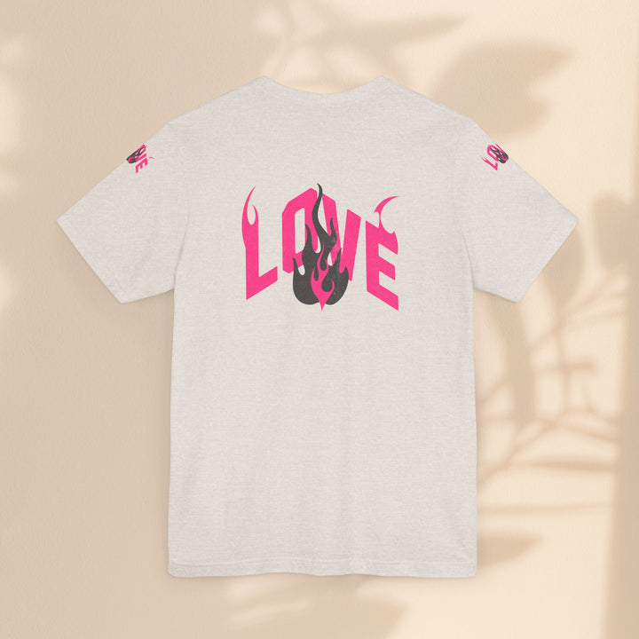 Unisex Jersey Short Sleeve Tee - LOVE