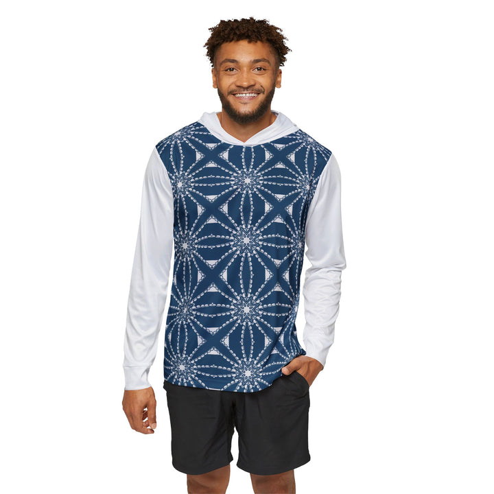 Men's Sports Warmup Hoodie - Compass