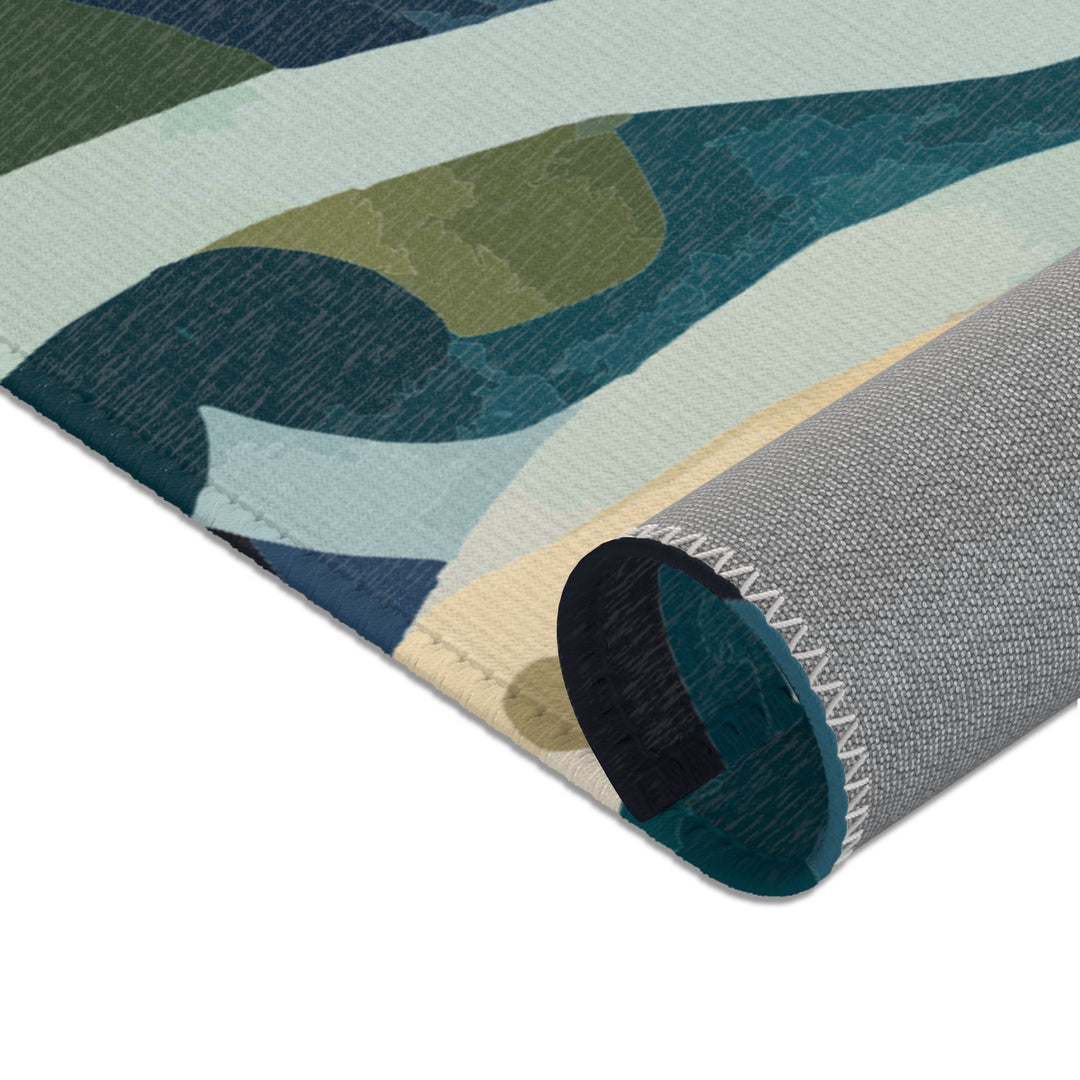 Bold Wave Area Rug