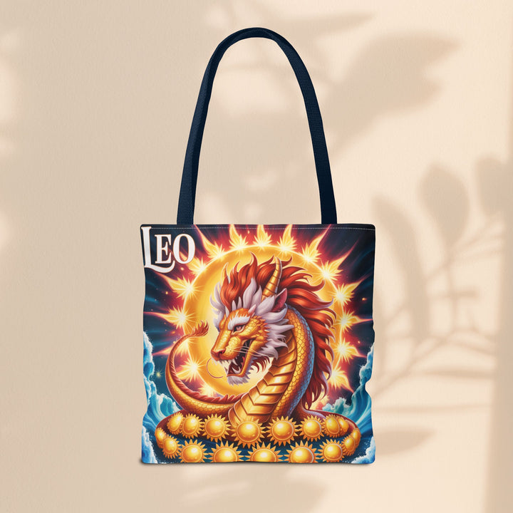 Leo Zodiac Tote Bag, Astrology Bag, Horoscope Tote, Birthday Gift, Festival Bag, Celestial Art Bag