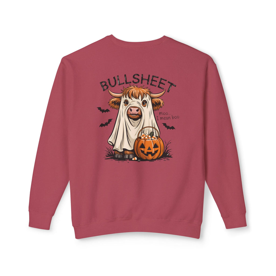 Cute Halloween Bullsheet Cow Sweatshirt