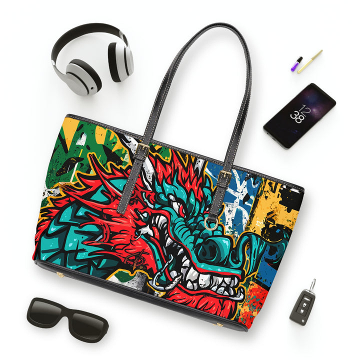 Shoulder Bag - Street Dragon PU Leather