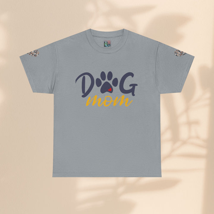 Dog Mom Unisex Heavy Cotton Tee - Cute Pet Lover Shirt for Every Occasion