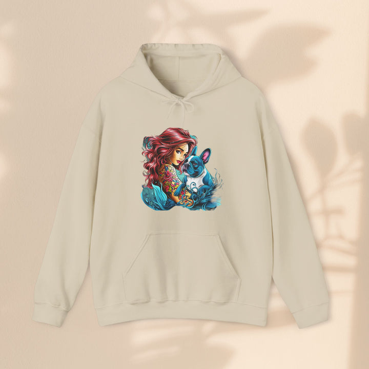 Unisex Heavy Blend™ Hooded Sweatshirt - Frenchie Tatoo