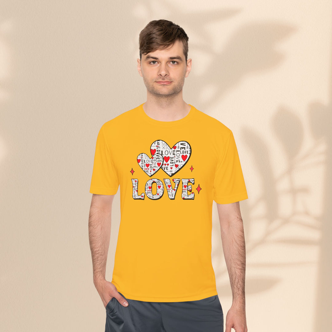 Unisex Moisture Wicking Tee - Love