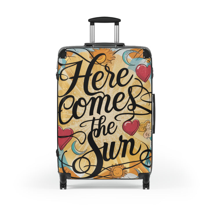 Suitcase - Here Comes The Sun Travel Luggage