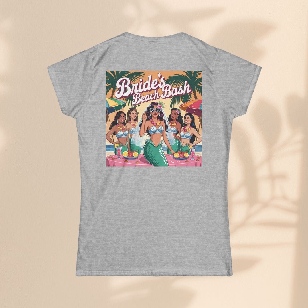 Bridal Beach Bash Tee, Tropical Party Shirt, Summer Wedding Celebration Top, Bride Tribe Gift, Bachelorette Bash Apparel