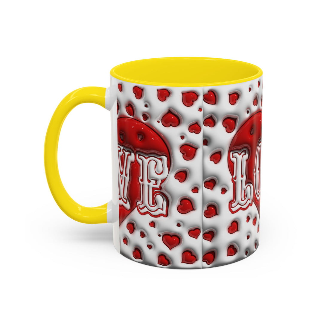 Accent Coffee Mug  - LOVE MUG