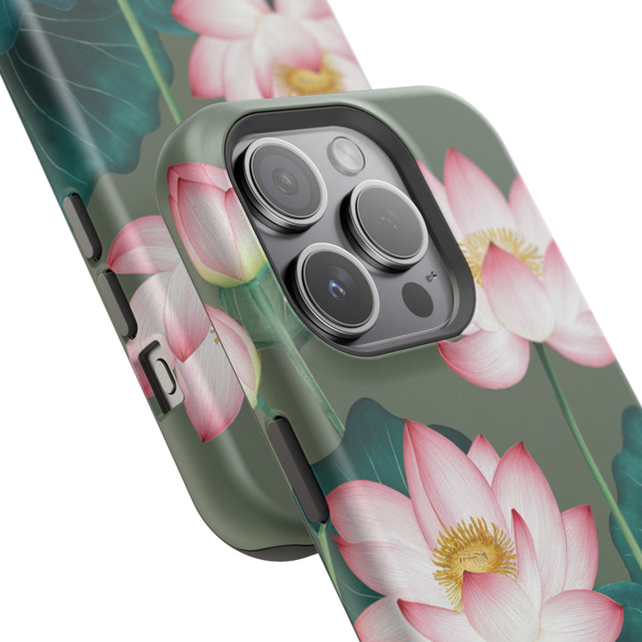 Impact-Resistant Cases - Lotus Flowers