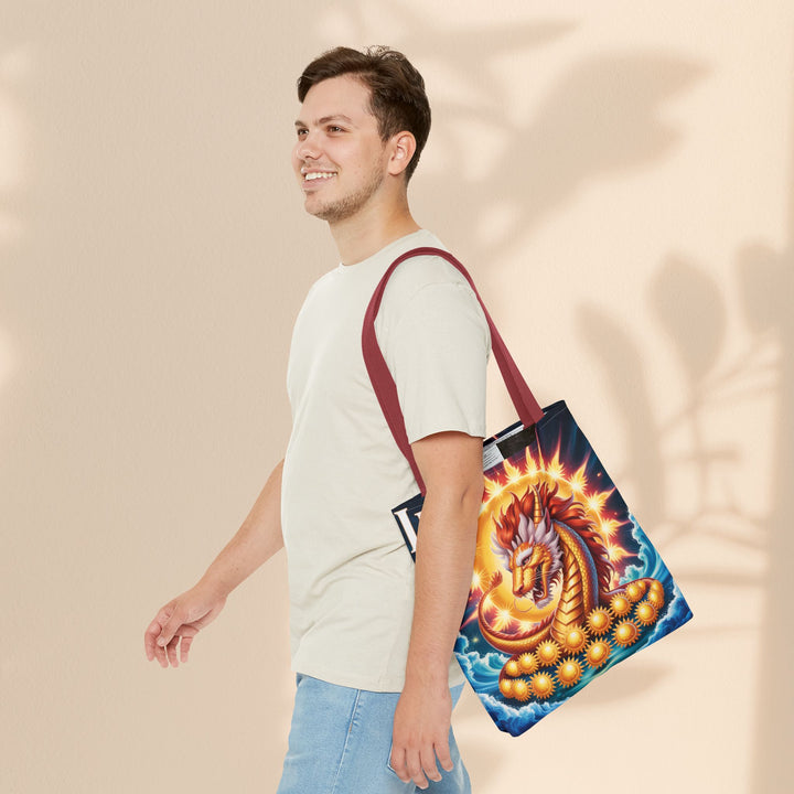 Leo Zodiac Tote Bag, Astrology Bag, Horoscope Tote, Birthday Gift, Festival Bag, Celestial Art Bag