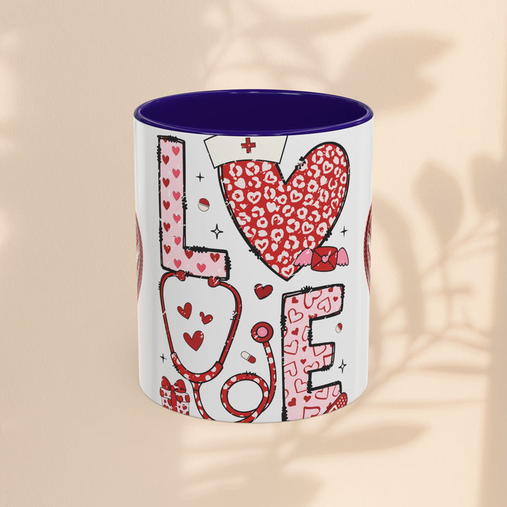 Colorful Mugs (11oz, 15oz) - Love Nurses