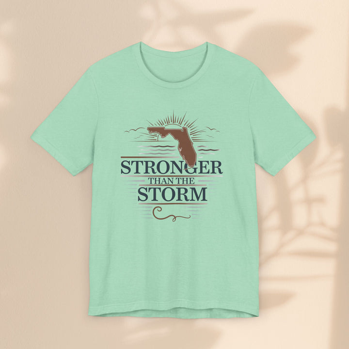 Unisex Jersey Short Sleeve Tee - Stronger Than The Storm