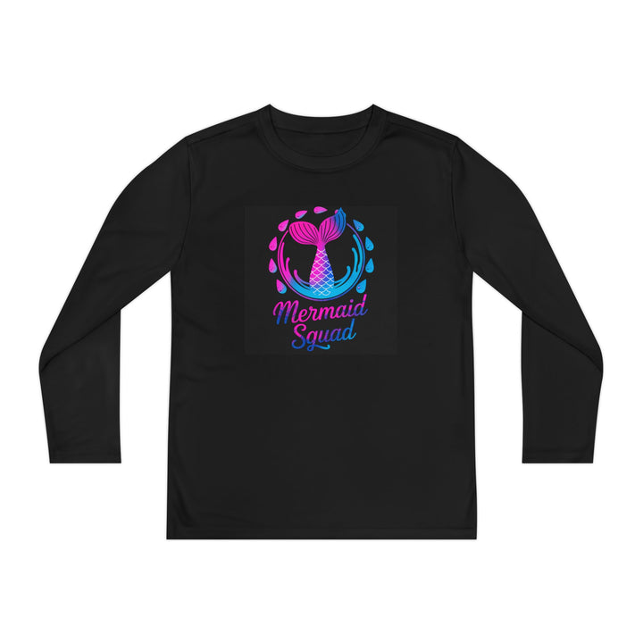 Youth Long Sleeve Competitor Tee - Mermaid Squad