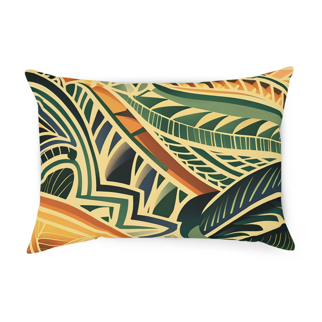 Tribal Orange Cushion