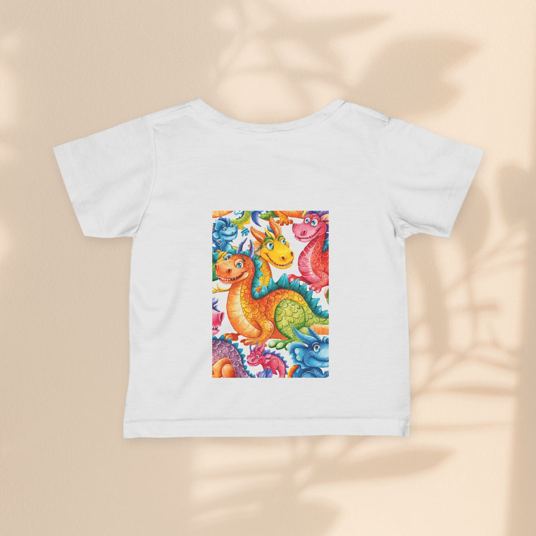 Infant Fine Jersey Tee - Happy Dragons