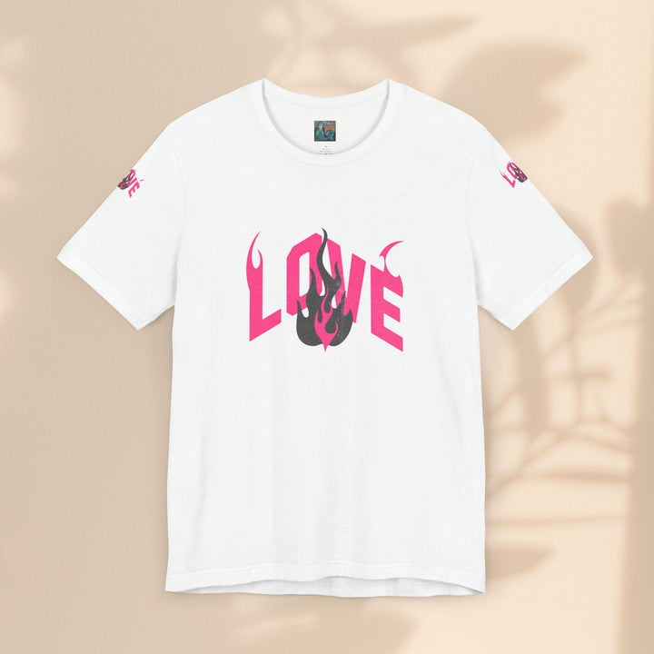 Unisex Jersey Short Sleeve Tee - LOVE