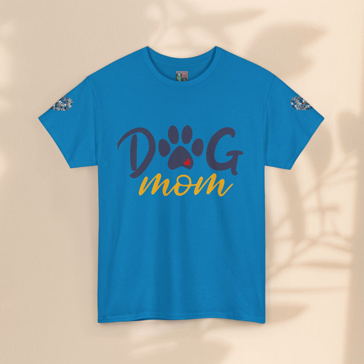 Dog Mom Unisex Heavy Cotton Tee - Cute Pet Lover Shirt for Every Occasion