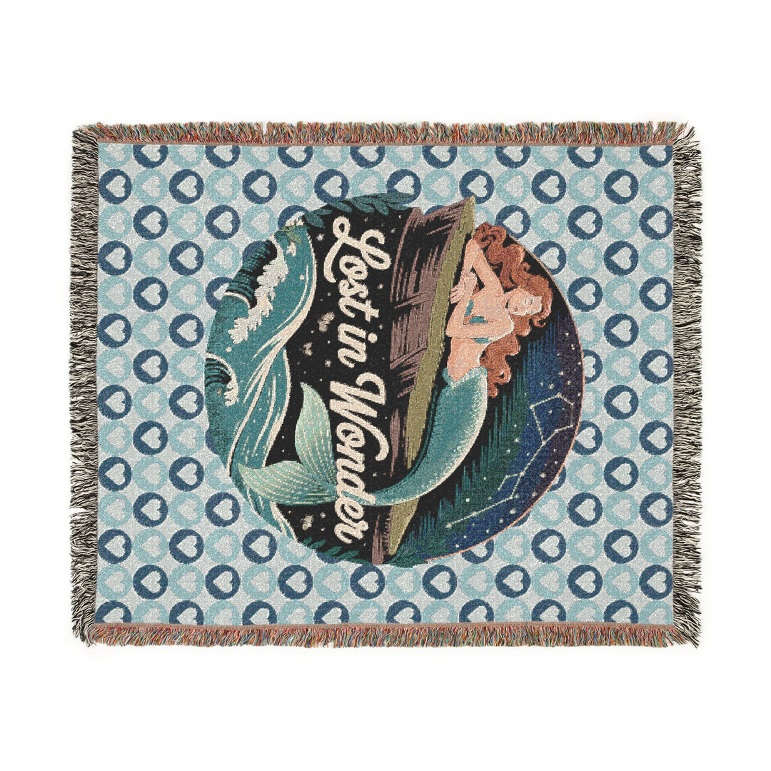 Cozy Woven Blanket – Vibrant Tapestry Throw, Artsy Home Décor & Thoughtful Gift for Friends