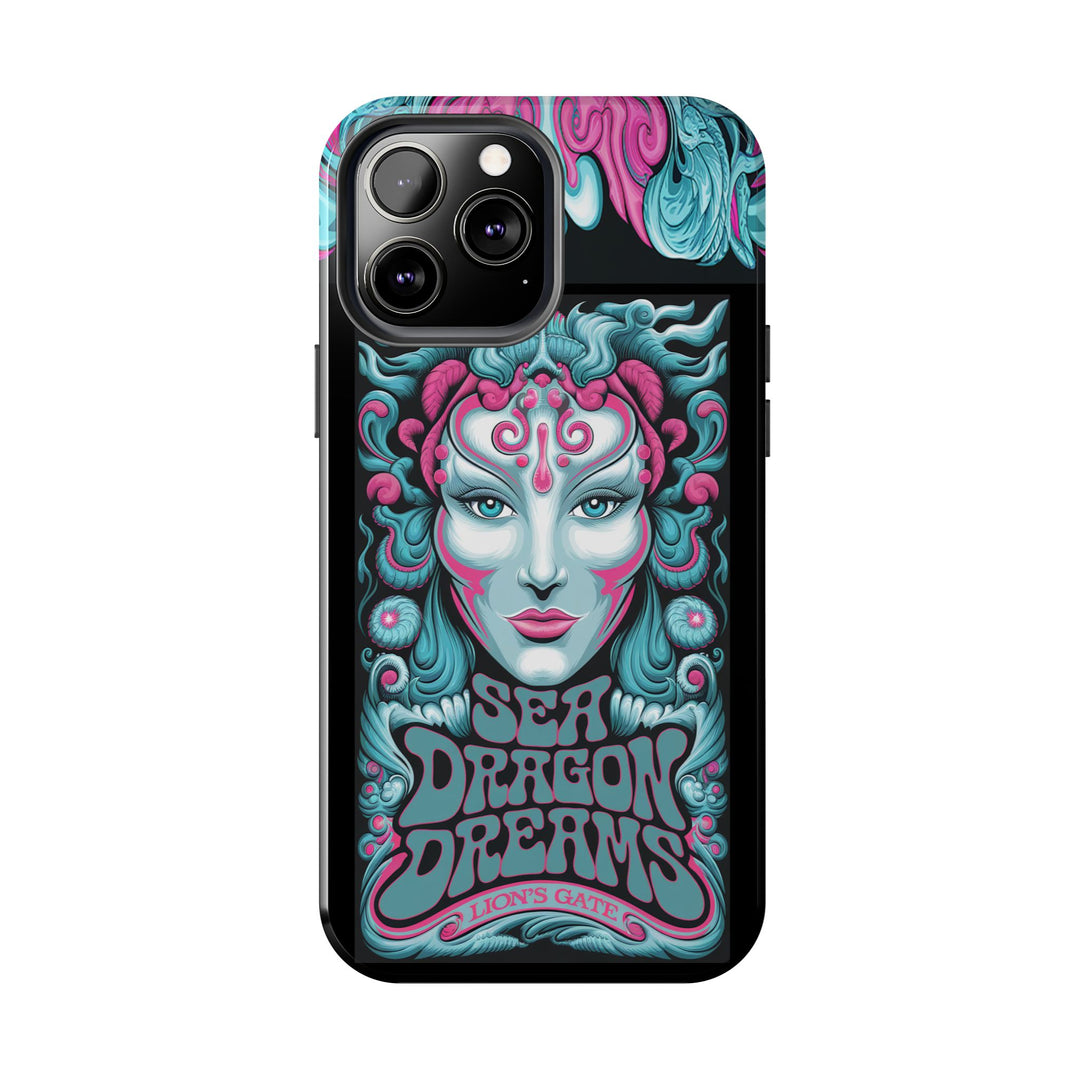 Tough Phone Cases - Sea Dragon Dreams Psychedelic