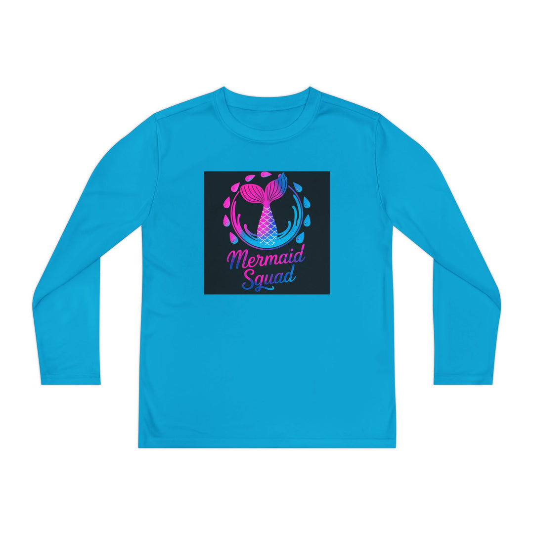 Youth Long Sleeve Competitor Tee - Mermaid Squad