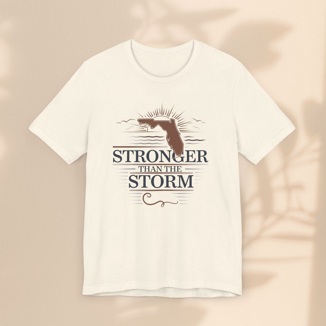 Unisex Jersey Short Sleeve Tee - Stronger Than The Storm