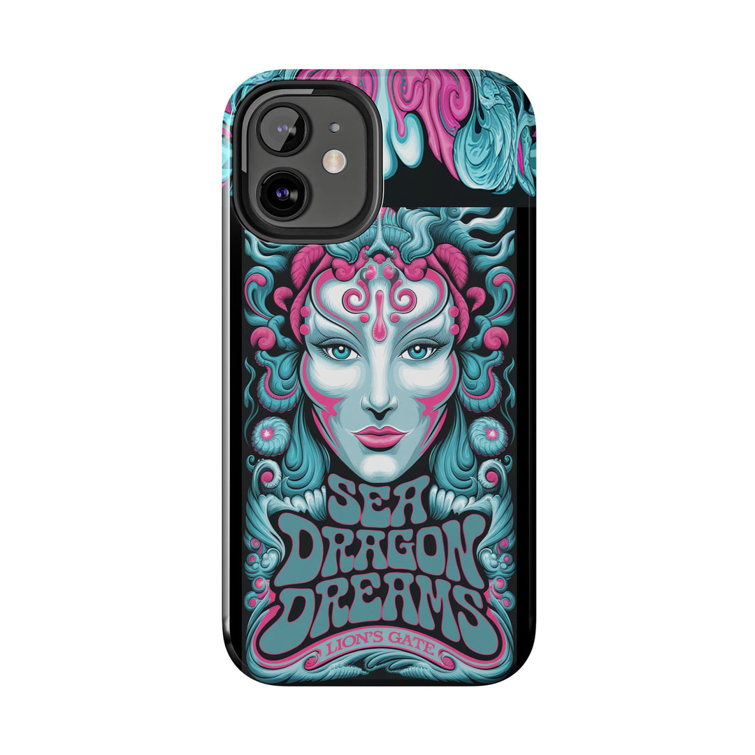 Tough Phone Cases - Sea Dragon Dreams Psychedelic