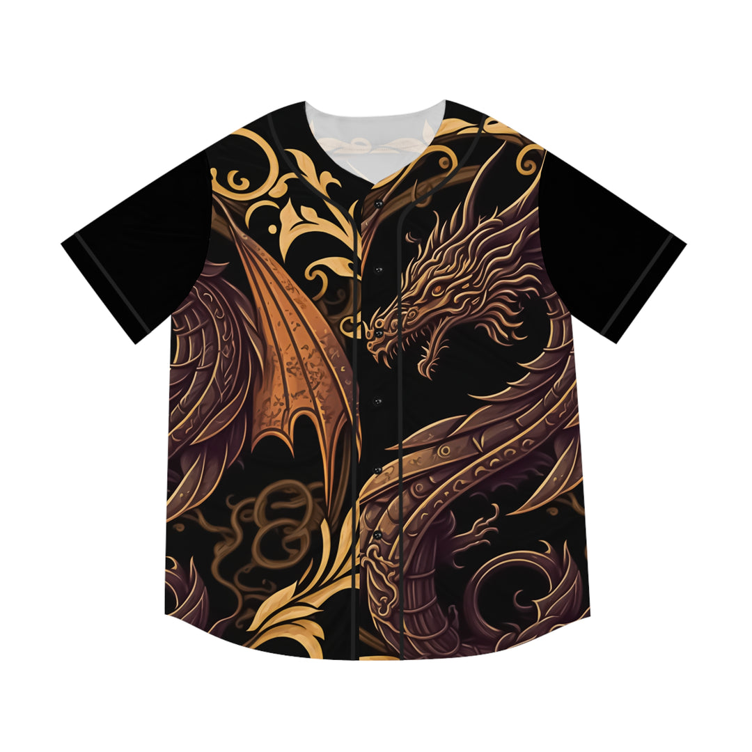 Men's Baseball Jersey - Golden Dragon