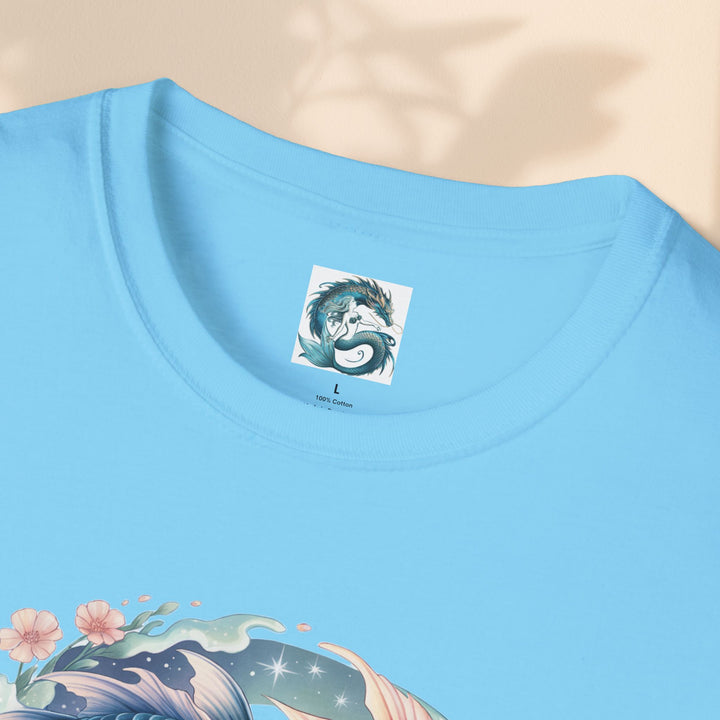 Pisces Zodiac T-Shirt, Softstyle Tee, Astrological Gift, Horoscope Apparel, Birthday Gift for Pisces, Astrology Merch