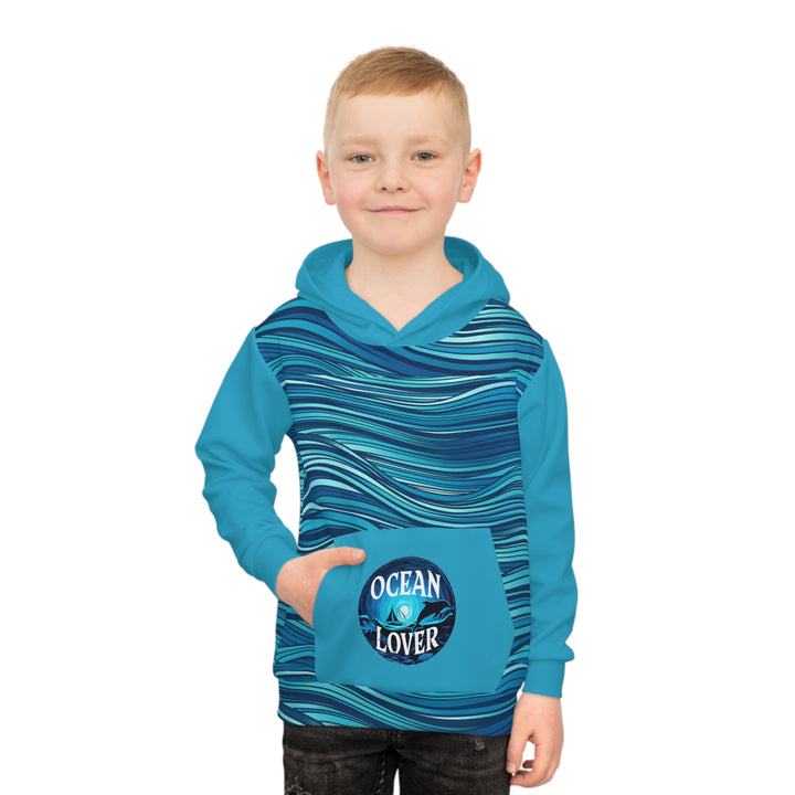 Children's Hoodie (AOP) - Ocean Lover