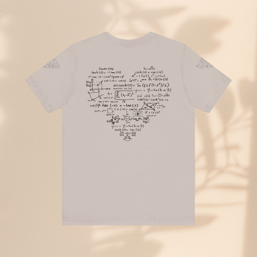 Unisex Jersey Short Sleeve Tee - Math Heart