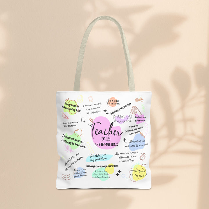 Tote Bag  - Teacher Daily Affirmations