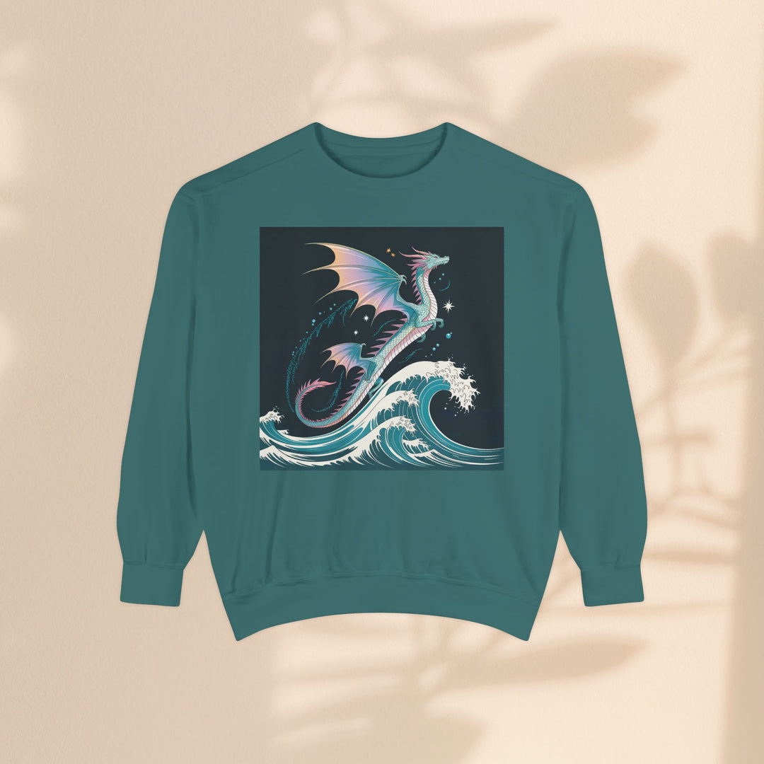 Mythical Dragon Wave Sweatshirt