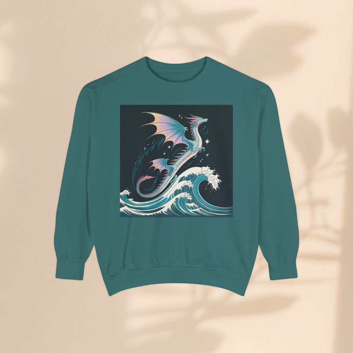 Mythical Dragon Wave Sweatshirt